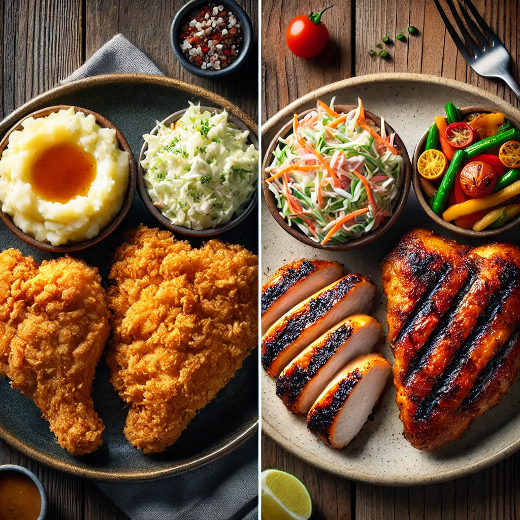 Crispy Fried Chicken vs. Grilled Chicken – Which One Reigns Supreme?